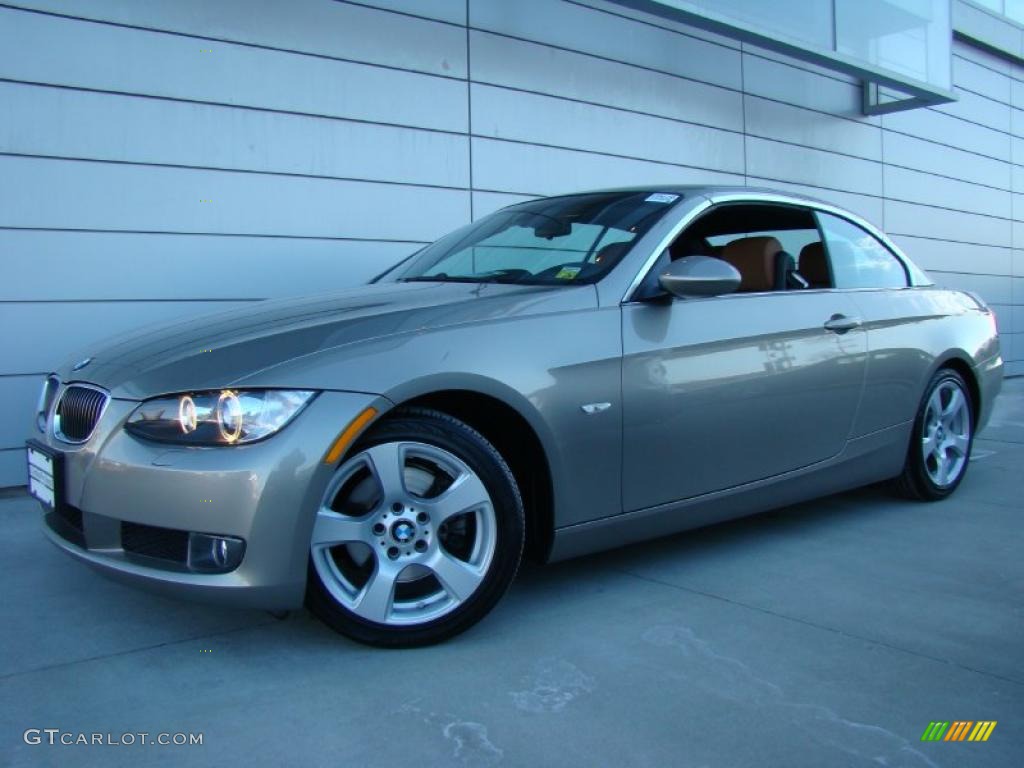 2008 3 Series 328i Convertible - Platinum Bronze Metallic / Saddle Brown/Black photo #1