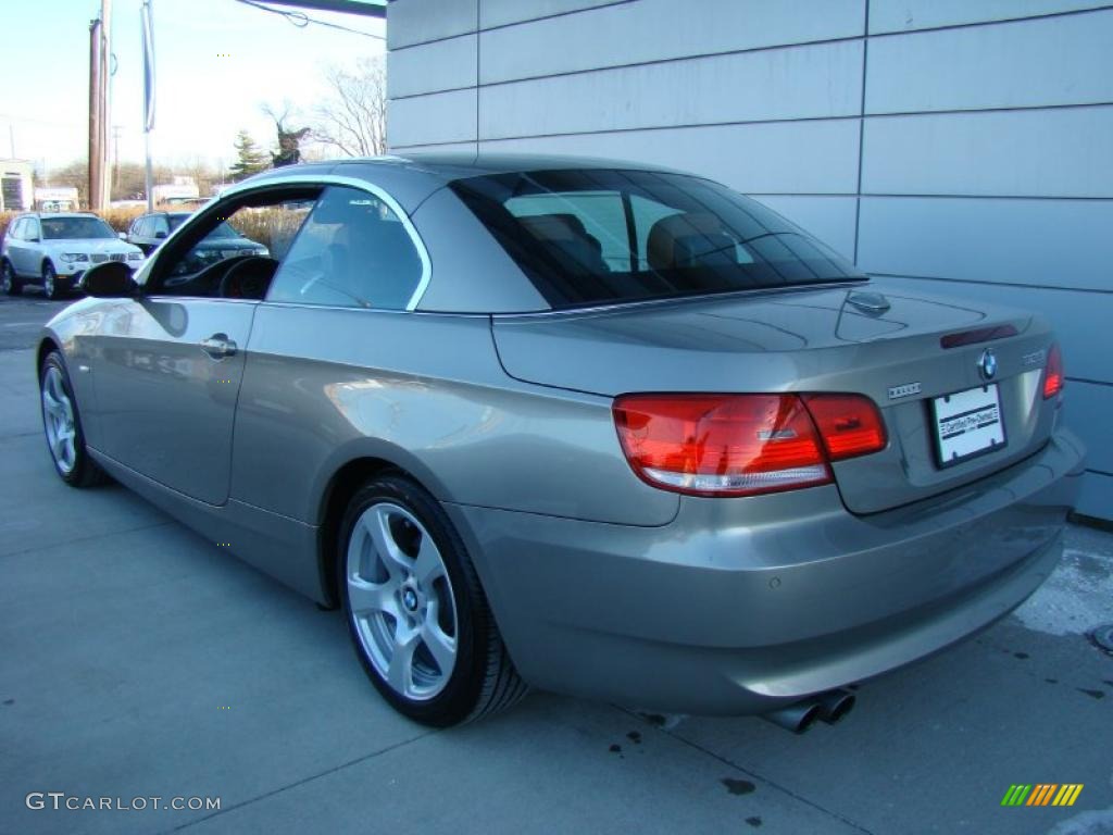 2008 3 Series 328i Convertible - Platinum Bronze Metallic / Saddle Brown/Black photo #5