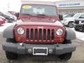2007 Red Rock Crystal Pearl Jeep Wrangler X 4x4  photo #20