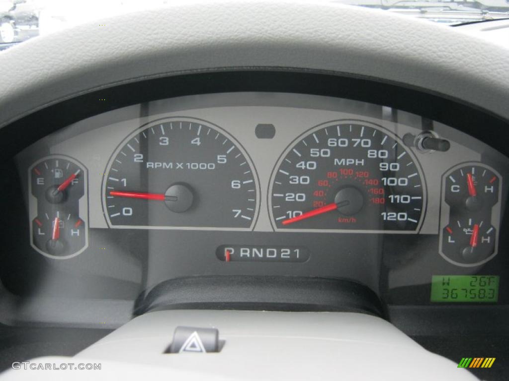 2007 Ford F150 FX4 SuperCab 4x4 Gauges Photo #41913153
