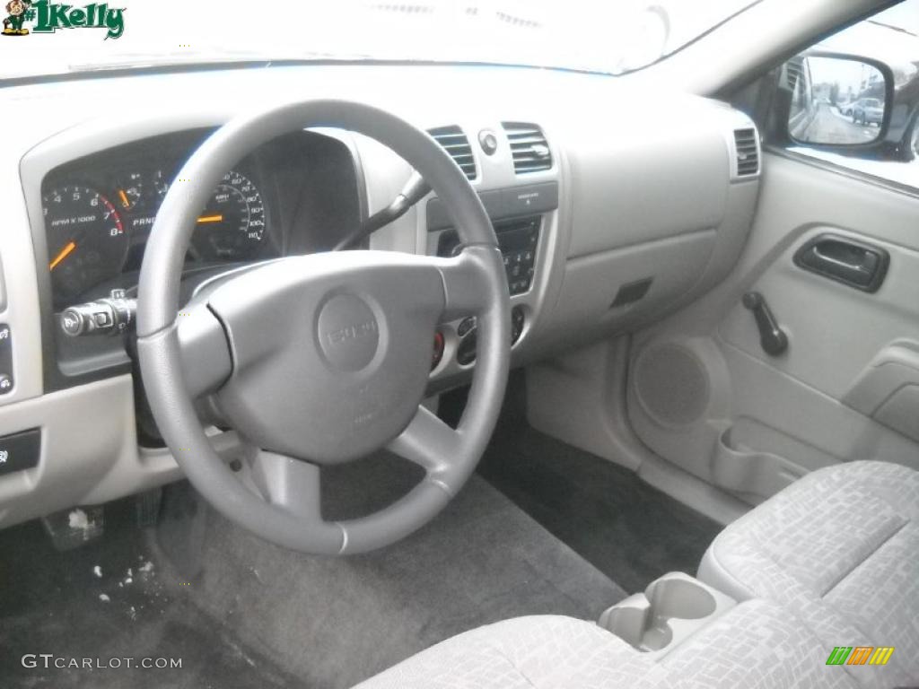 Medium Pewter Interior 2008 Isuzu i-Series Truck i-290 S Extended Cab Photo #41913657