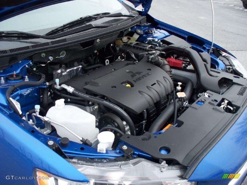 2011 Mitsubishi Lancer Sportback ES 2.0 Liter DOHC 16-Valve MIVEC 4 Cylinder Engine Photo #41914301