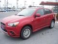 Rally Red Metallic 2011 Mitsubishi Outlander Sport ES Exterior