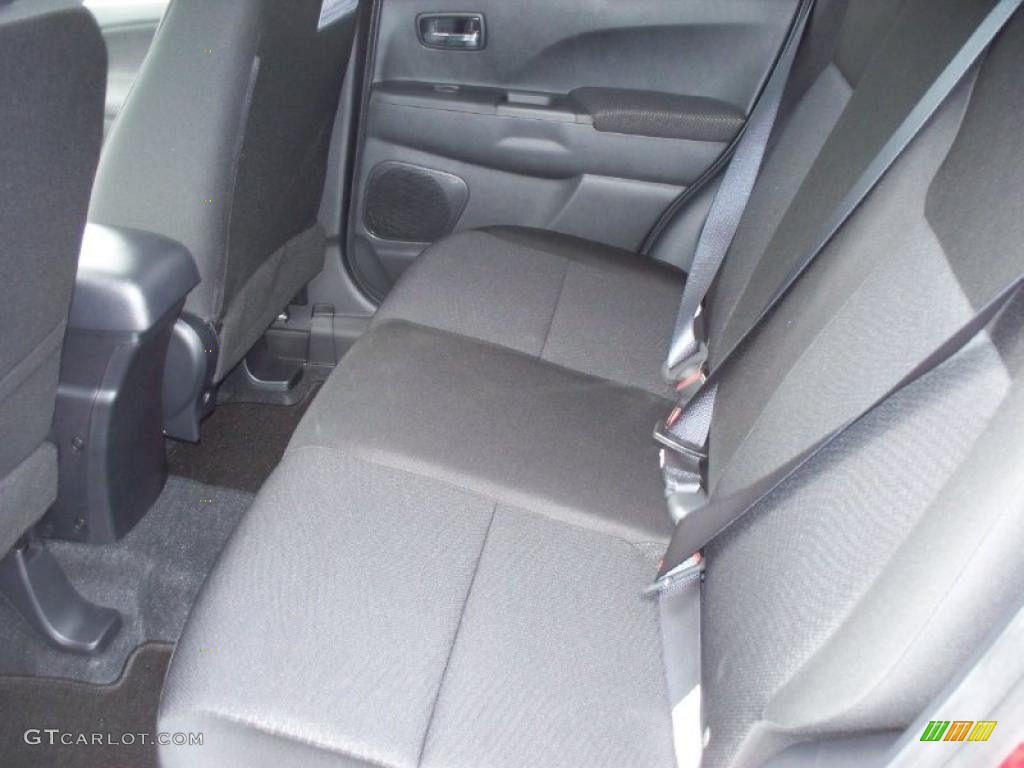 Black Interior 2011 Mitsubishi Outlander Sport ES Photo #41914725