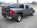 2011 Steel Green Metallic Chevrolet Silverado 1500 LT Crew Cab 4x4  photo #5