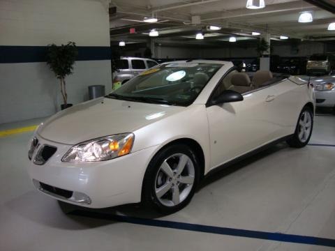 2008 Pontiac G6 GT Convertible Data, Info and Specs