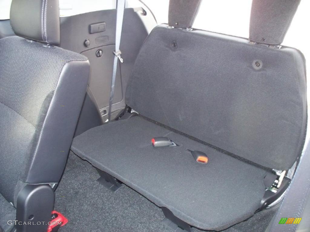 Black Interior 2011 Mitsubishi Outlander SE AWD Photo #41915433