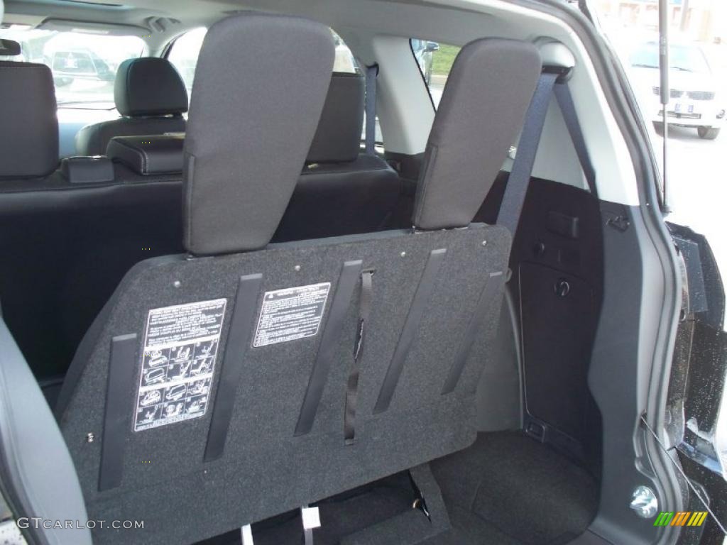Black Interior 2011 Mitsubishi Outlander SE AWD Photo #41915453