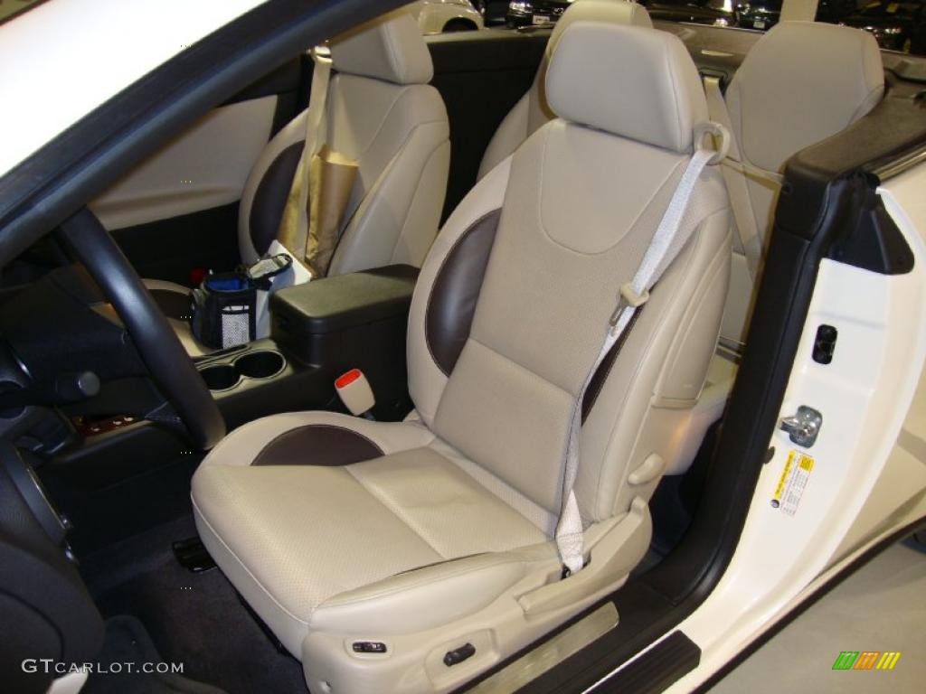 Light Taupe Interior 2008 Pontiac G6 GT Convertible Photo #41915557