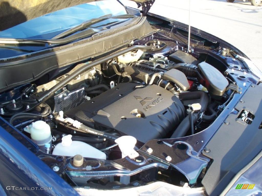 2011 Mitsubishi Outlander SE 2.4 Liter DOHC 16-Valve MIVEC 4 Cylinder Engine Photo #41916113
