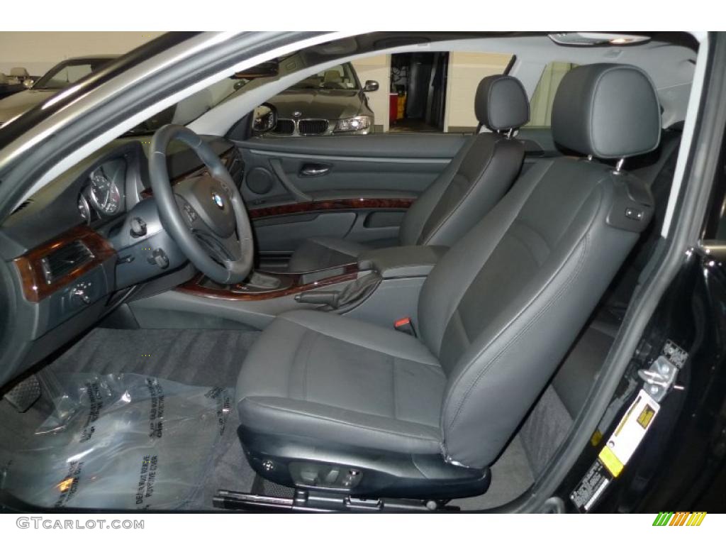 Black Interior 2011 BMW 3 Series 328i Coupe Photo #41917182