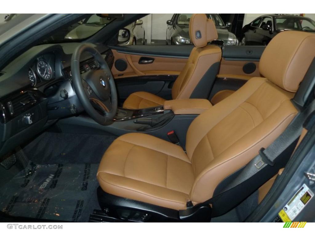 2011 3 Series 328i Convertible - Space Gray Metallic / Saddle Brown Dakota Leather photo #5