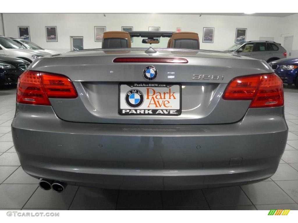 2011 3 Series 328i Convertible - Space Gray Metallic / Saddle Brown Dakota Leather photo #12
