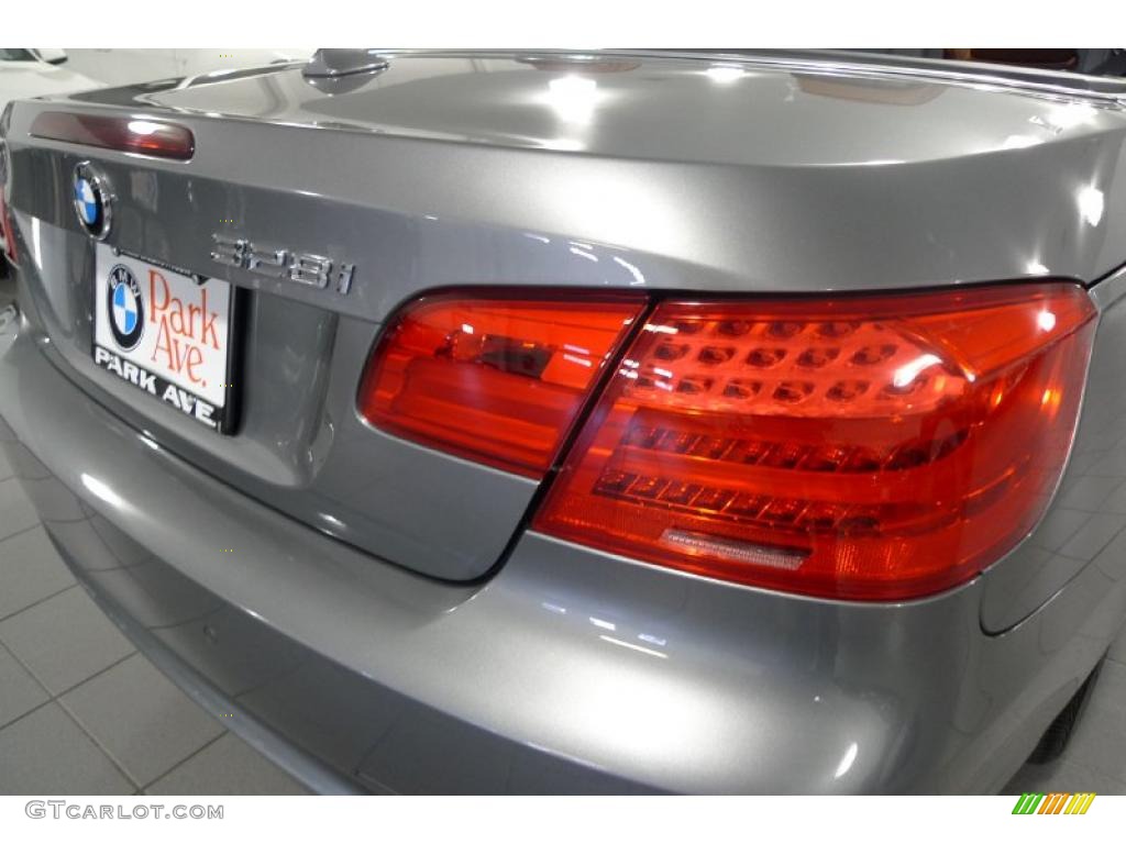 2011 3 Series 328i Convertible - Space Gray Metallic / Saddle Brown Dakota Leather photo #13