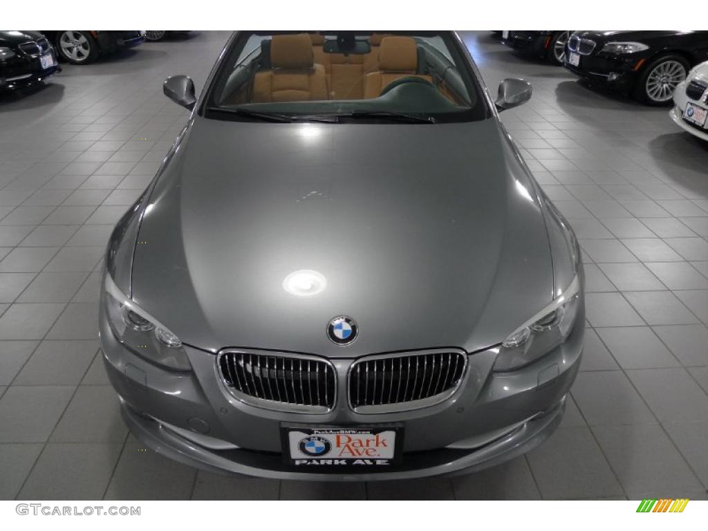 2011 3 Series 328i Convertible - Space Gray Metallic / Saddle Brown Dakota Leather photo #16