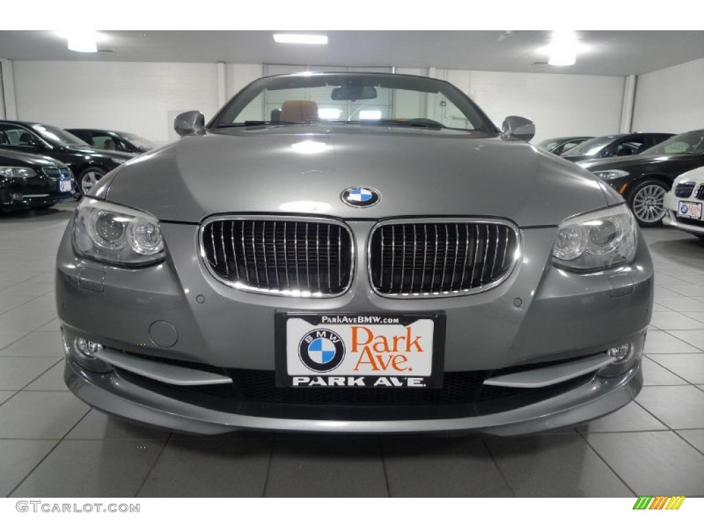 2011 3 Series 328i Convertible - Space Gray Metallic / Saddle Brown Dakota Leather photo #17