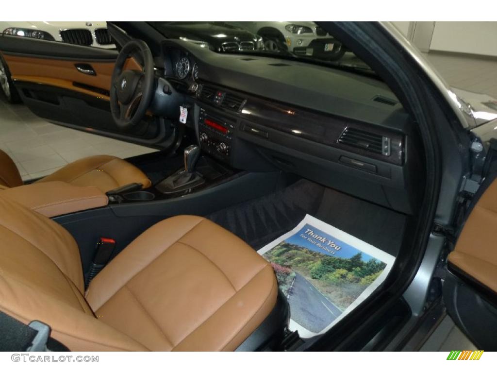 2011 3 Series 328i Convertible - Space Gray Metallic / Saddle Brown Dakota Leather photo #34