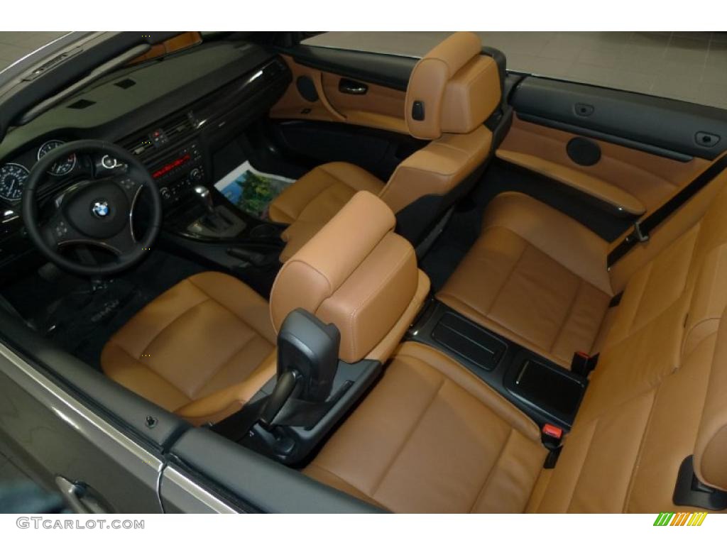 2011 3 Series 328i Convertible - Space Gray Metallic / Saddle Brown Dakota Leather photo #38