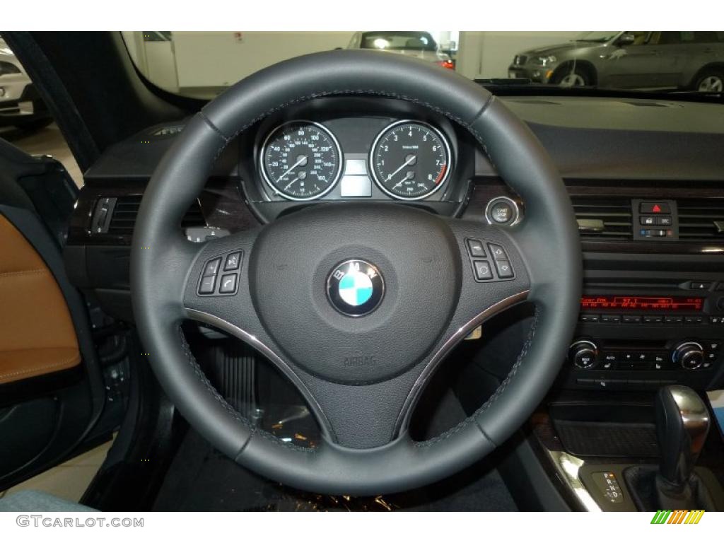 2011 3 Series 328i Convertible - Space Gray Metallic / Saddle Brown Dakota Leather photo #40