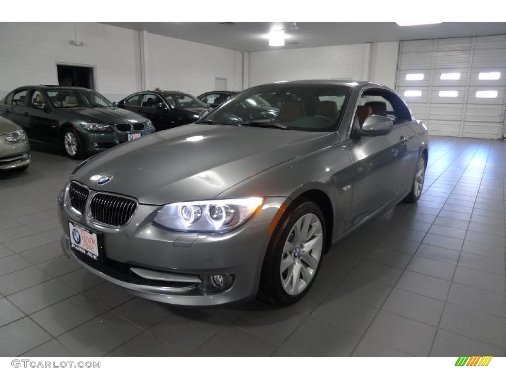 2011 3 Series 328i Convertible - Space Gray Metallic / Saddle Brown Dakota Leather photo #49