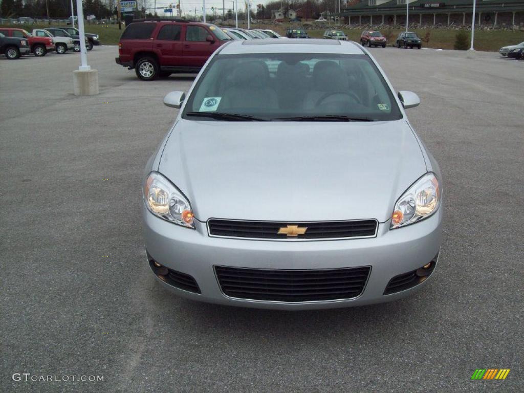 2011 Impala LTZ - Silver Ice Metallic / Gray photo #18