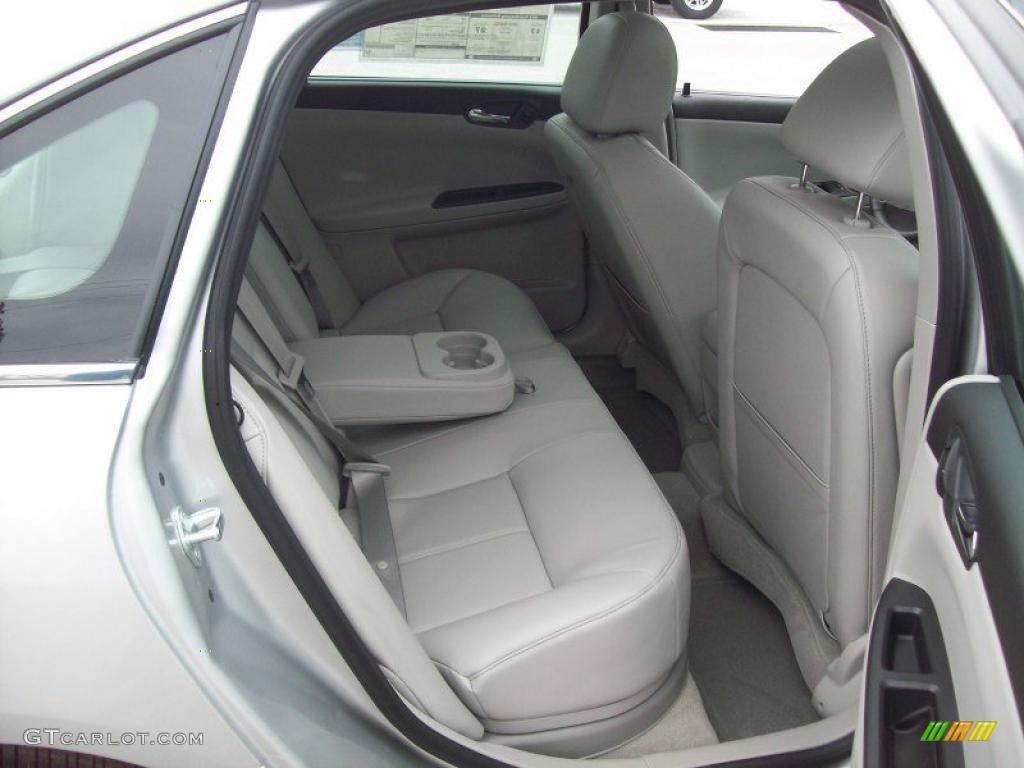 2011 Impala LTZ - Silver Ice Metallic / Gray photo #24