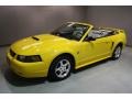 Screaming Yellow - Mustang V6 Convertible Photo No. 3