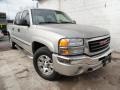 2005 Silver Birch Metallic GMC Sierra 1500 SLT Crew Cab 4x4  photo #6