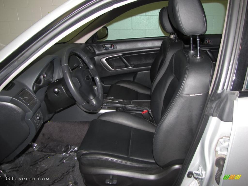 Off Black Interior 2005 Subaru Outback 2.5i Limited Wagon Photo #41922978