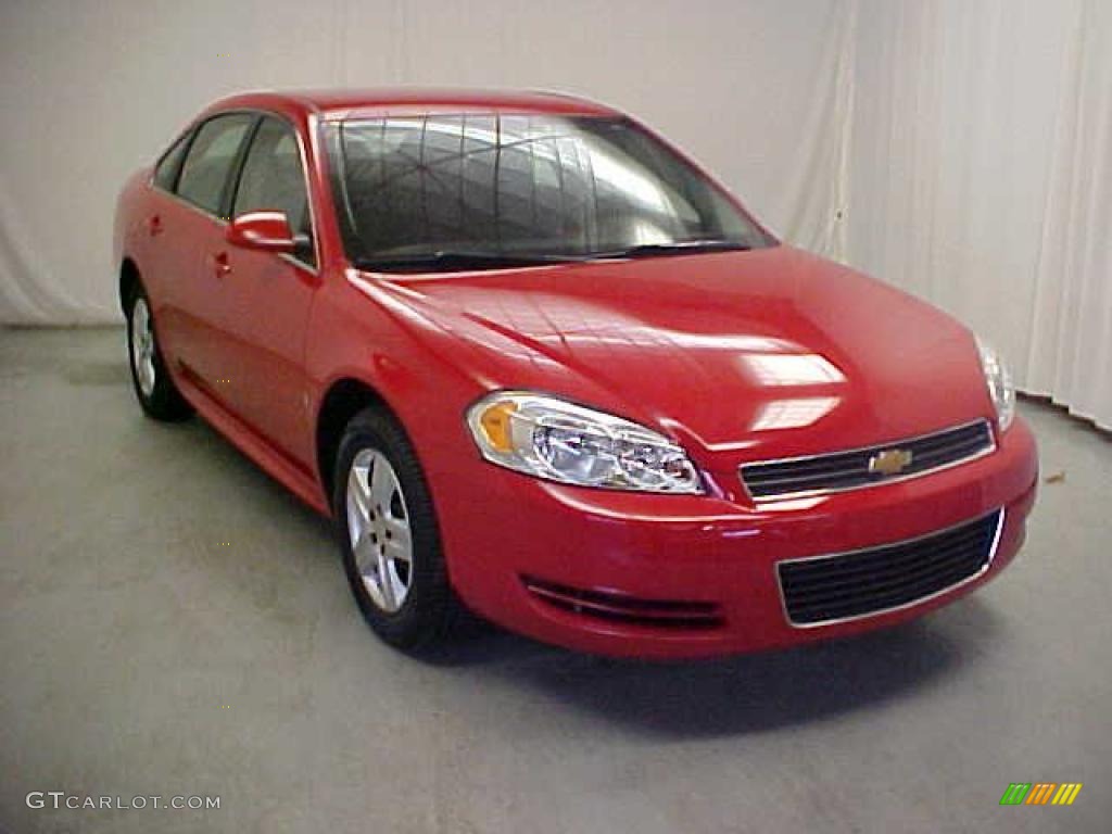 2010 Impala LS - Victory Red / Ebony photo #1