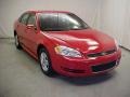 2010 Victory Red Chevrolet Impala LS  photo #1