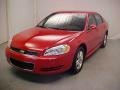 2010 Victory Red Chevrolet Impala LS  photo #3