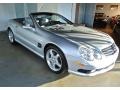 Brilliant Silver Metallic 2003 Mercedes-Benz SL 500 Roadster Exterior
