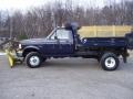 Medium Lapis Blue Metallic - F350 XL Regular Cab 4x4 Chassis Photo No. 8