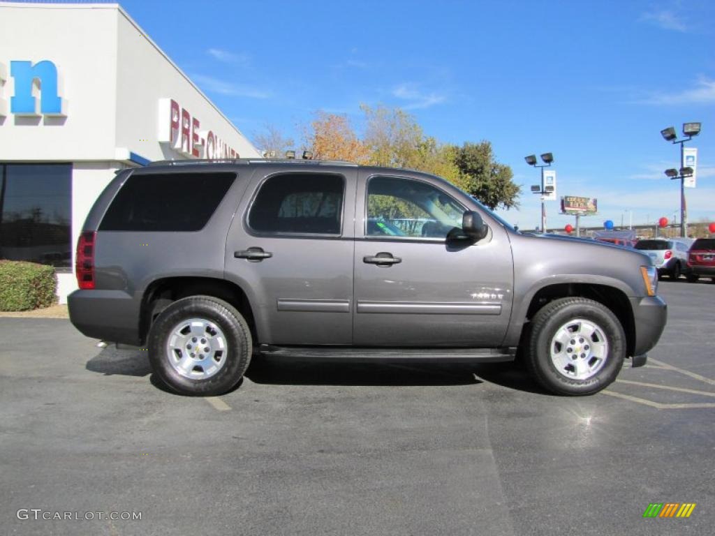 2010 Tahoe LS - Taupe Gray Metallic / Ebony photo #7