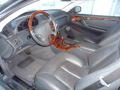 Charcoal 2003 Mercedes-Benz CL 500 Interior Color