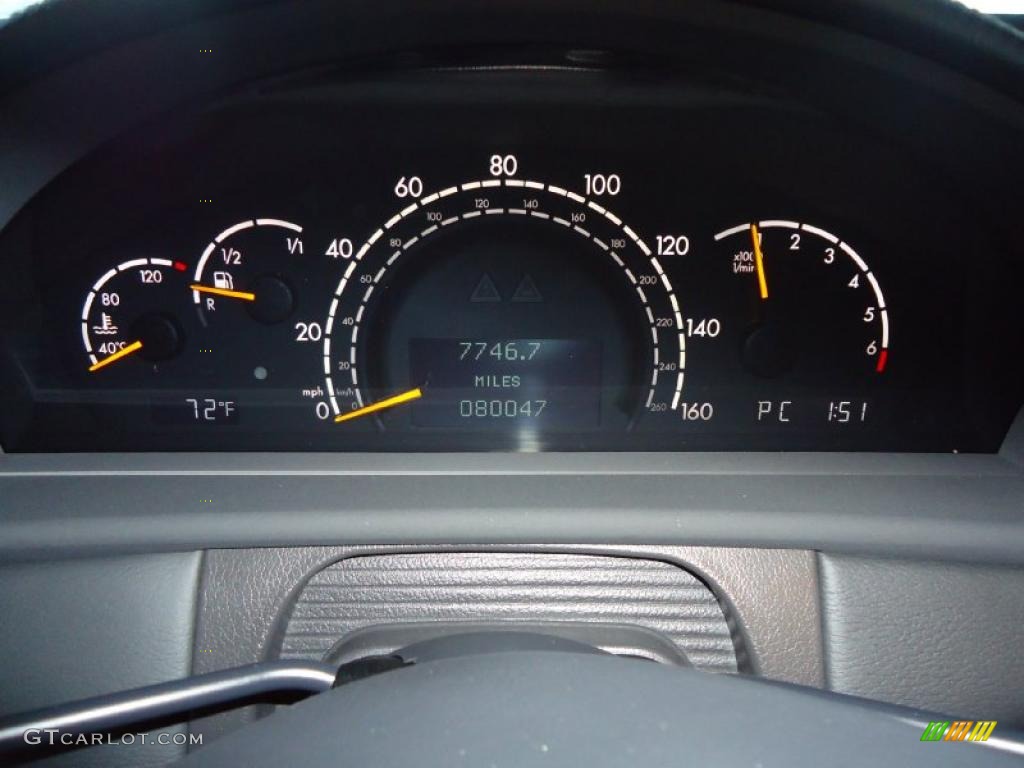2003 Mercedes-Benz CL 500 Gauges Photo #41925919