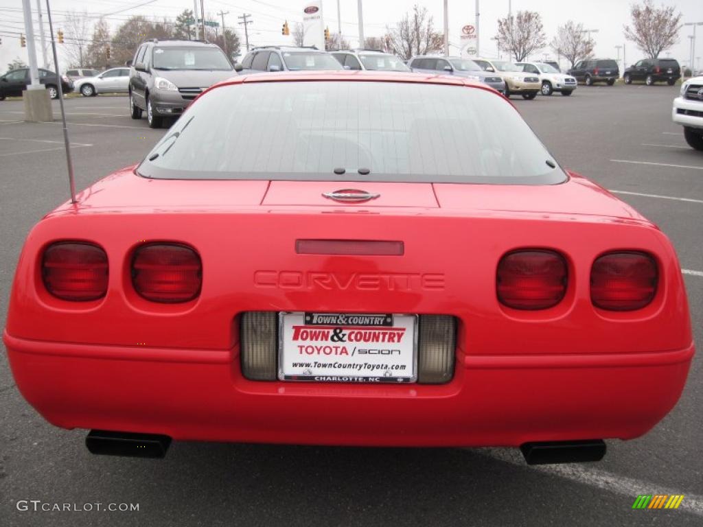 1992 Corvette Coupe - Bright Red / Red photo #8