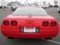 1992 Bright Red Chevrolet Corvette Coupe  photo #8