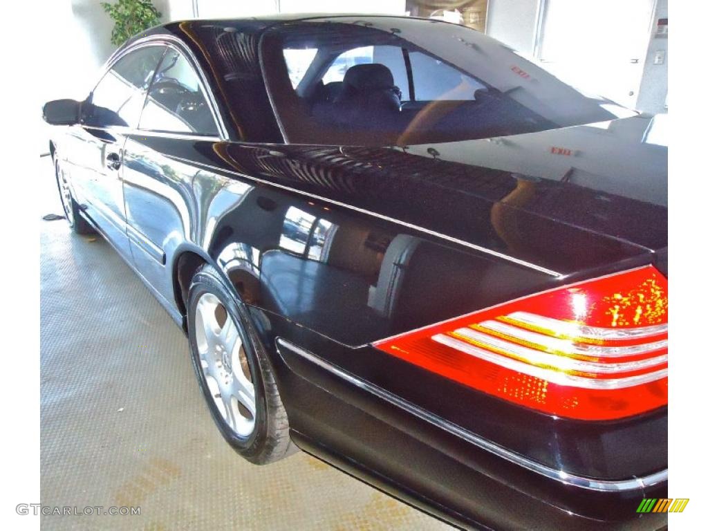 2003 CL 500 - Black / Charcoal photo #33