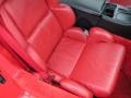 Red 1992 Chevrolet Corvette Coupe Interior Color