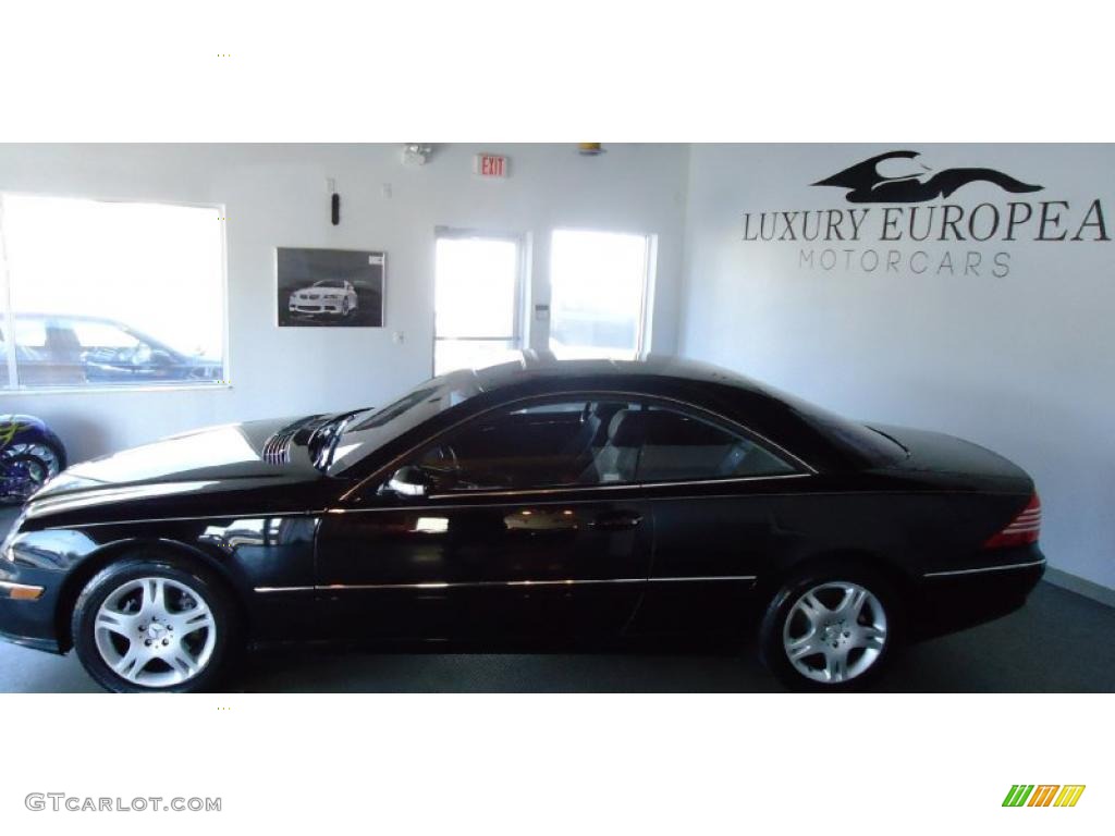2003 CL 500 - Black / Charcoal photo #36