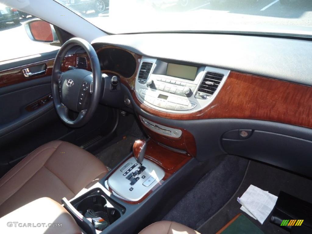 2011 Hyundai Genesis 3.8 Sedan Saddle Dashboard Photo #41926687