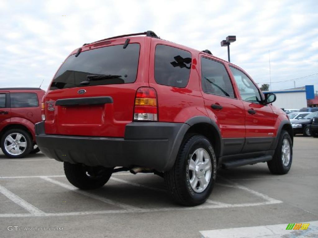 Bright Red 2002 Ford Escape XLT V6 Exterior Photo #41927684