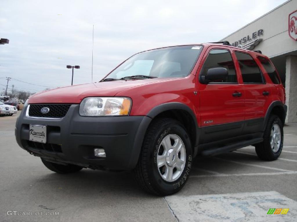 Bright Red 2002 Ford Escape XLT V6 Exterior Photo #41927728