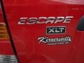 2002 Bright Red Ford Escape XLT V6  photo #34