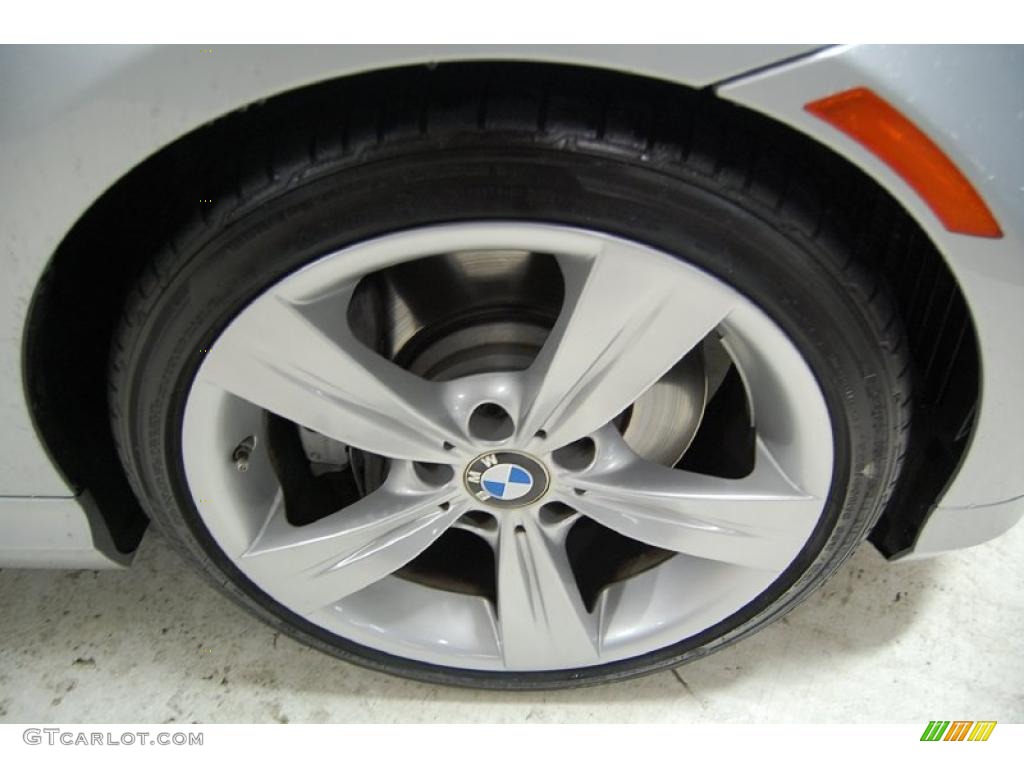 2009 3 Series 335i Sedan - Titanium Silver Metallic / Grey Dakota Leather photo #3