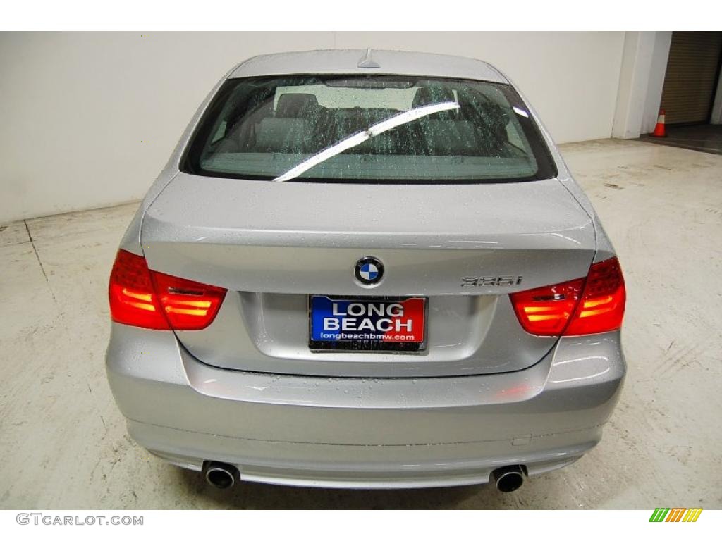 2009 3 Series 335i Sedan - Titanium Silver Metallic / Grey Dakota Leather photo #7