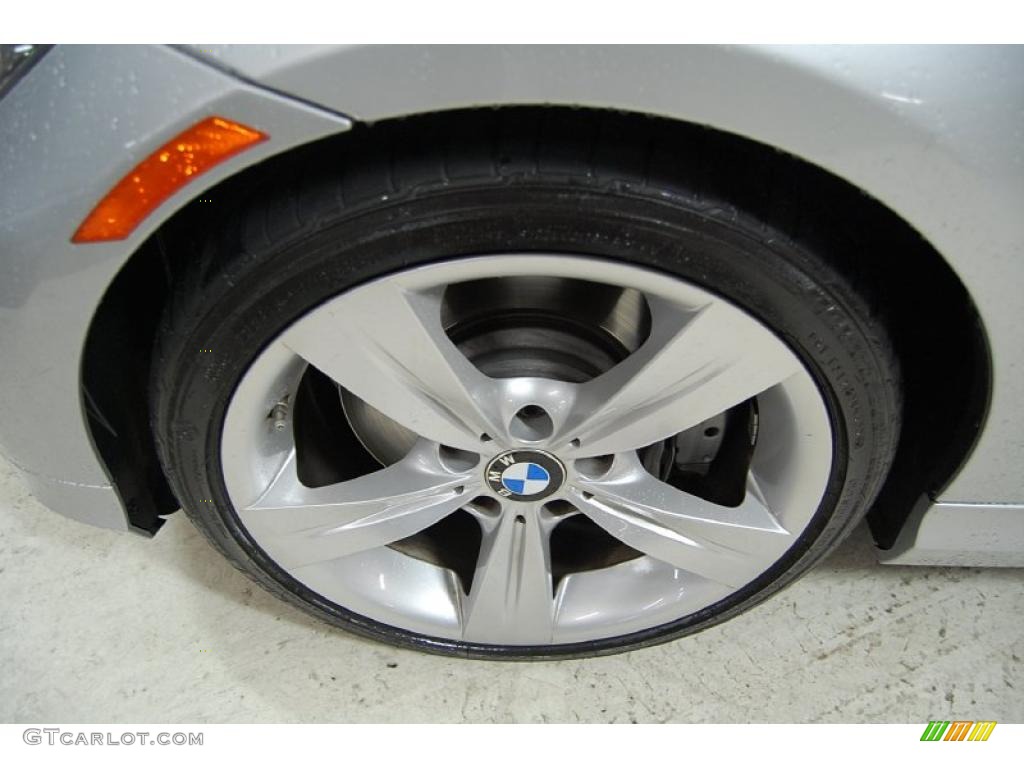 2009 3 Series 335i Sedan - Titanium Silver Metallic / Grey Dakota Leather photo #12