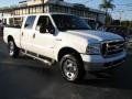 2006 Oxford White Ford F350 Super Duty Lariat Crew Cab 4x4  photo #1